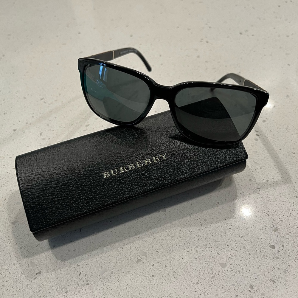 Black Burberry sunglasses